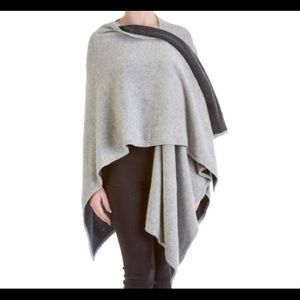 Nieman Marcus Cashmere Project reversible ruana